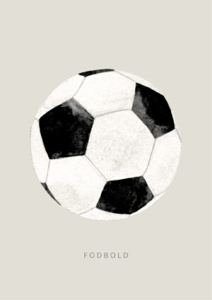 Fodbold plakat No4