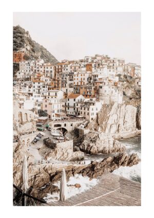 Manarola Italy plakat