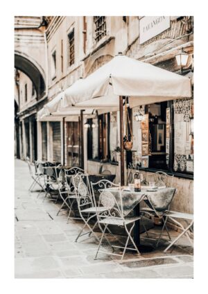 Un bar in Italia plakat