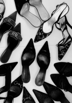 Retro shoes plakat
