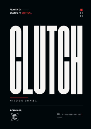 GLUTCH gamer Plakat