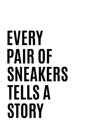 Every pair of sneakers plakat